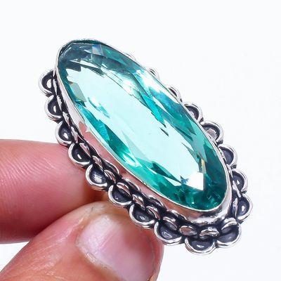 Am 3352a bague chevaliere aigue marine t53 bleue 15gr 14x38mm bijou achat vente argent 925