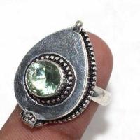 Am 3420d bague poison aigue marine t55 bleue 8gr 8mm bijou achat vente argent 925