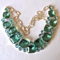 Am 3485 ollier parure aigue marine 20 25mm argent925 125fr 1