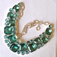 Am 3485 ollier parure aigue marine 20 25mm argent925 125fr 3