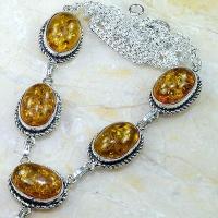 Amb 008b collier parure sautoir ambre amber baltique baltic achat vente bijoux argent 925