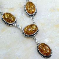 Amb 008c collier parure sautoir ambre amber baltique baltic achat vente bijoux argent 925