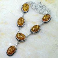 Amb 008d collier parure sautoir ambre amber baltique baltic achat vente bijoux argent 925