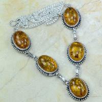 Amb 009a collier parure sautoir ambre amber baltique baltic achat vente bijoux argent 925