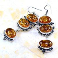 Amb 036b boucles pendants oreilles ambre amber baltique achat vente bijoux argent 927