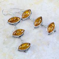 Amb 050a boucles pendants oreilles ambre amber baltique achat vente bijoux argent 925 1