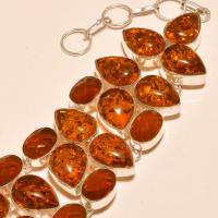 Amb 055b bracelet ambre amber baltique baltic citrine madereachat vente bijoux argent 925