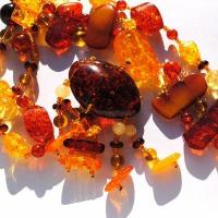 Amb 120b collier 119gr parure sautoir ambre amber baltique baltic achat vente bijoux argent 925