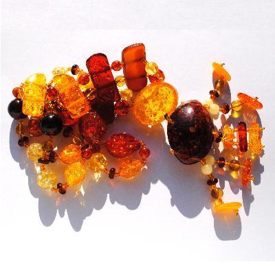 Amb 120d collier 119gr parure sautoir ambre amber baltique baltic achat vente bijoux argent 925