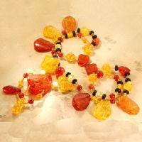 Amb 137d collier 80gr 75cm parure sautoir ambre amber baltique baltic achat vente bijoux argent 925