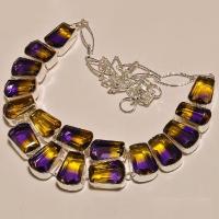 Ame 100d collier ametrine ag925