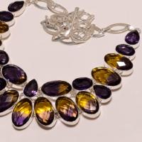 Ame 104d collier ametrine ag925