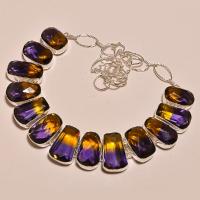 Ame 109d collier ametrine ag925