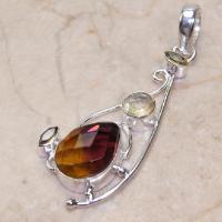 Ame 111b pendentif citrine ametrine 1