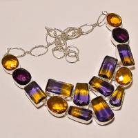 Ame 119a collier ametrine ag925