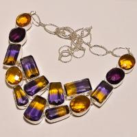 Ame 119d collier ametrine ag925