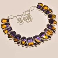 Ame 121a collier ametrine ag925