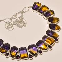 Ame 121c collier ametrine ag925