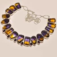 Ame 121d collier ametrine ag925