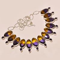 Ame 122a collier ametrine ag925