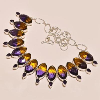 Ame 122d collier ametrine ag925 1
