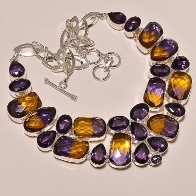 Ame 124a collier ametrine ag925 1