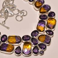 Ame 124c collier ametrine ag925