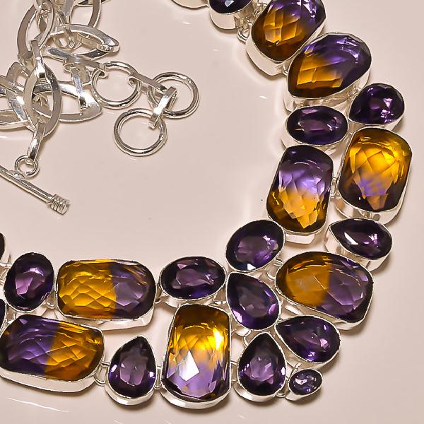 Ame 124c collier ametrine ag925