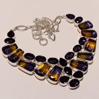 Ame 128a collier ametrine ag925