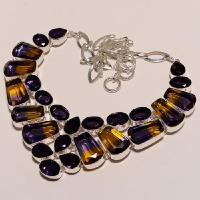 Ame 128d collier ametrine ag925