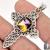 Ame 139b croix ametrine ag925