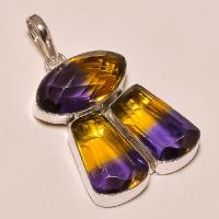 Ame 143a pendentif ametrine ag925