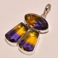 Ame 143b pendentif ametrine ag925