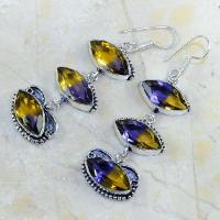 Ame 171d boucles oreilles ametrine achat vente 