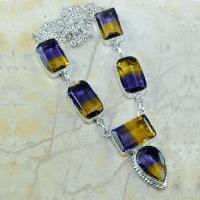 Ame 342c collier parure sautoir ametrine achat vente bijou argent 925