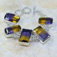 Ame 351a bracelet ametrine achat vente bijou argent 925