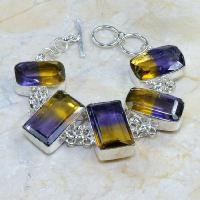 Ame 351c bracelet ametrine achat vente bijou argent 925