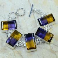 Ame 352b bracelet ametrine achat vente bijou argent 925