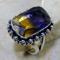 Ame 352f bague t60 ametrine achat vente bijou argent 925