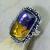 Ame 433c bague t54 ametrine achat vente bijou argent 925