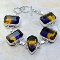 Ame 463a bracelet ametrine achat vente bijou argent 925