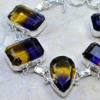 Ame 463b bracelet ametrine achat vente bijou argent 925