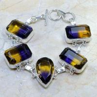 Ame 463d bracelet ametrine achat vente bijou argent 925