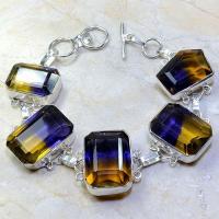 Ame 490a bracelet ametrine achat vente bijou argent 925