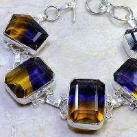 Ame 490b bracelet ametrine achat vente bijou argent 926