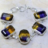 Ame 511a bracelet ametrine achat vente bijou argent 925