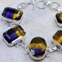 Ame 511b bracelet ametrine achat vente bijou argent 925