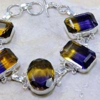 Ame 511c bracelet ametrine achat vente bijou argent 925