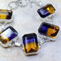 Ame 512c bracelet ametrine achat vente bijou argent 925