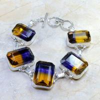 Ame 512d bracelet ametrine achat vente bijou argent 925